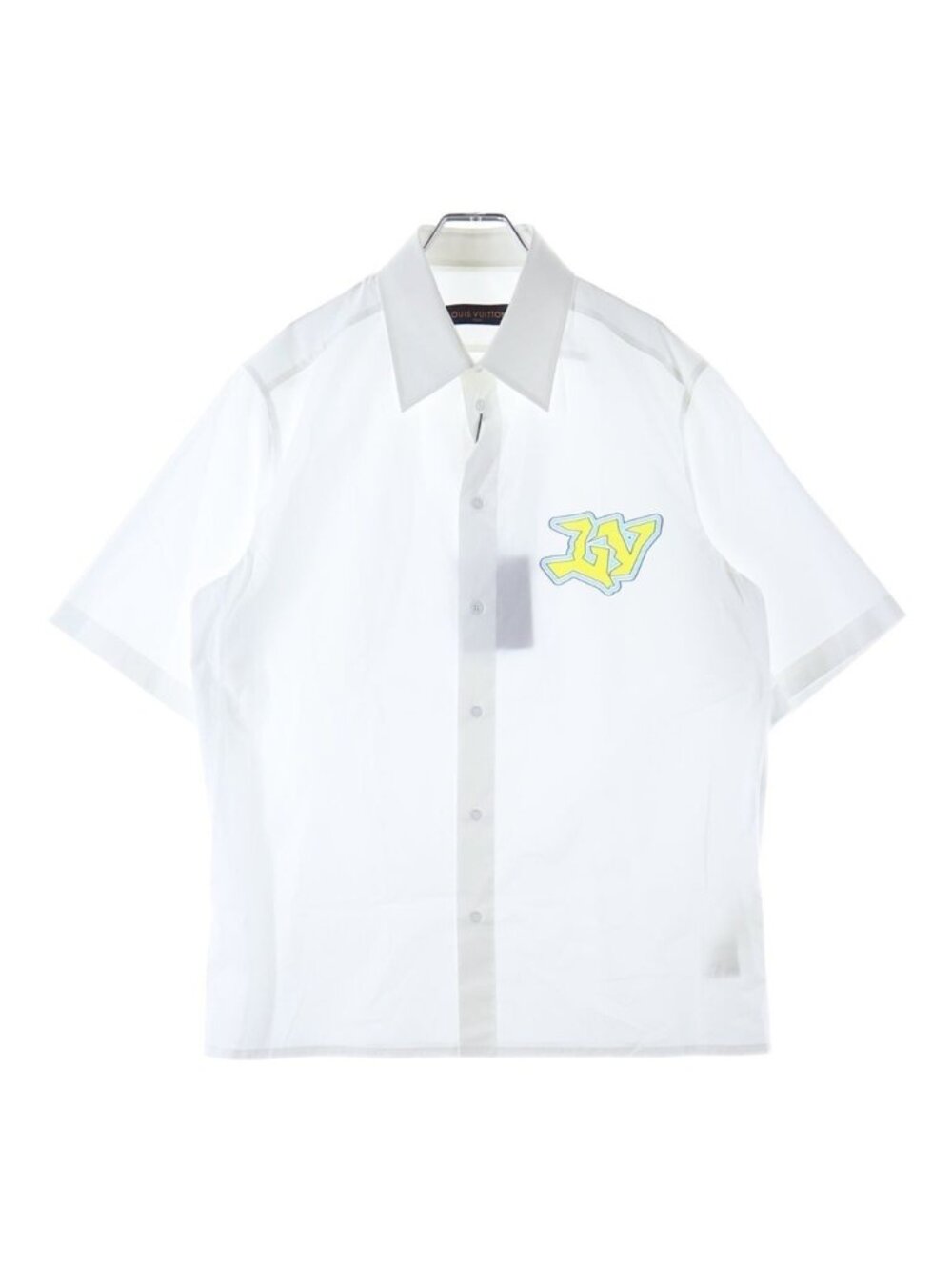 Louis Vuitton LV SE Box Silhouette Short Sleeve Shirt Blouse White